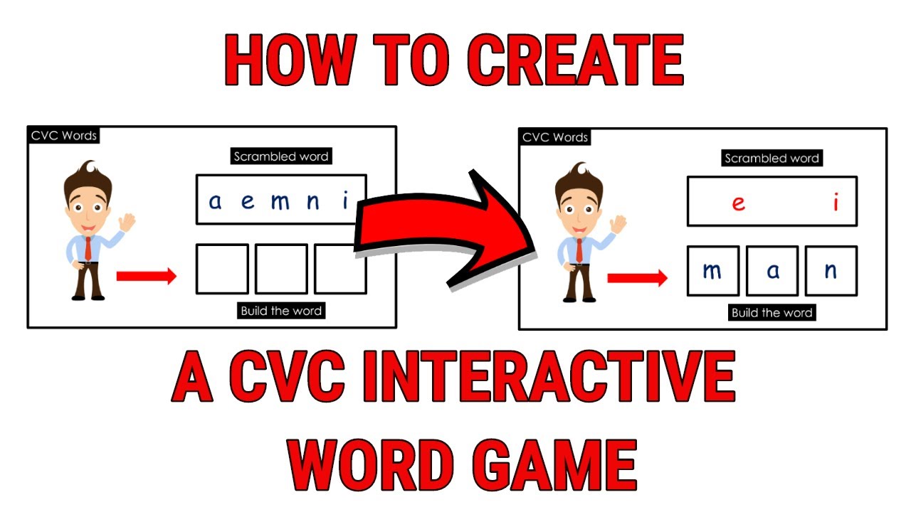 How To Create an Interactive Word Game in Powerpoint | เนื้อหาที่เกี่ยวข้องrestaurant building clipartที่สมบูรณ์ที่สุด