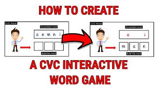 How To Create an Interactive Word Game in Powerpoint