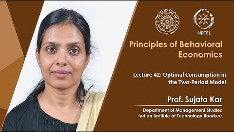 Lecture 42: Optimal Consumption in the Two-Period Model