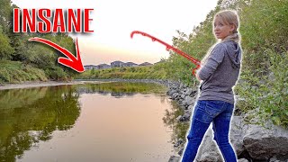 WE CAN'T BELIEVE What Lives In This BACKYARD CREEK!!! (New House?!)