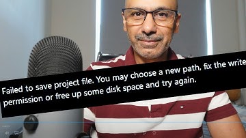 HOW TO FIX FAILED TO SAVE PROJECT FILE IN FILMORA #filmora #editing #fix #editing