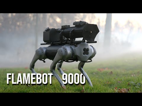 Thermonator Flamethrower Robot Dog | Throwflame