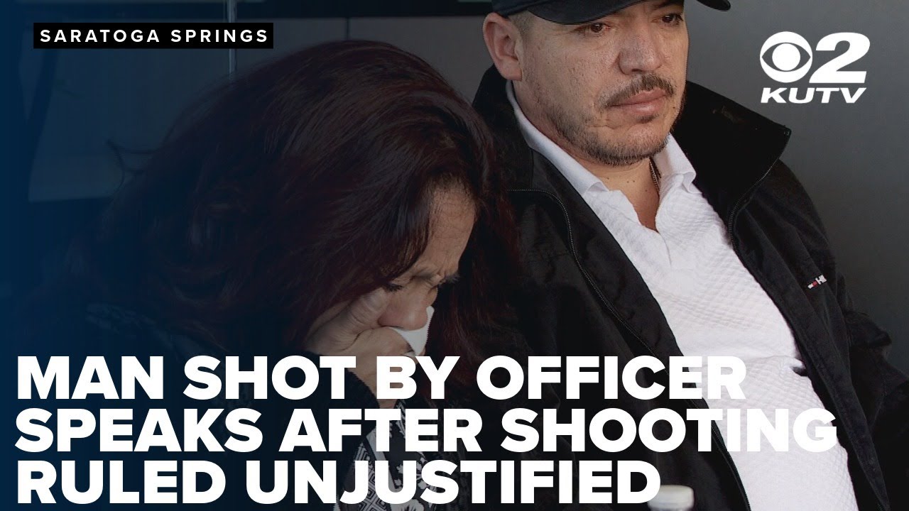 Man shot by Saratoga Springs officer speaks after shooting ruled ...