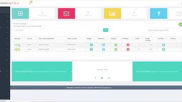 SelectSurvey.NET v5 Video Tutorial:  Closing A Survey