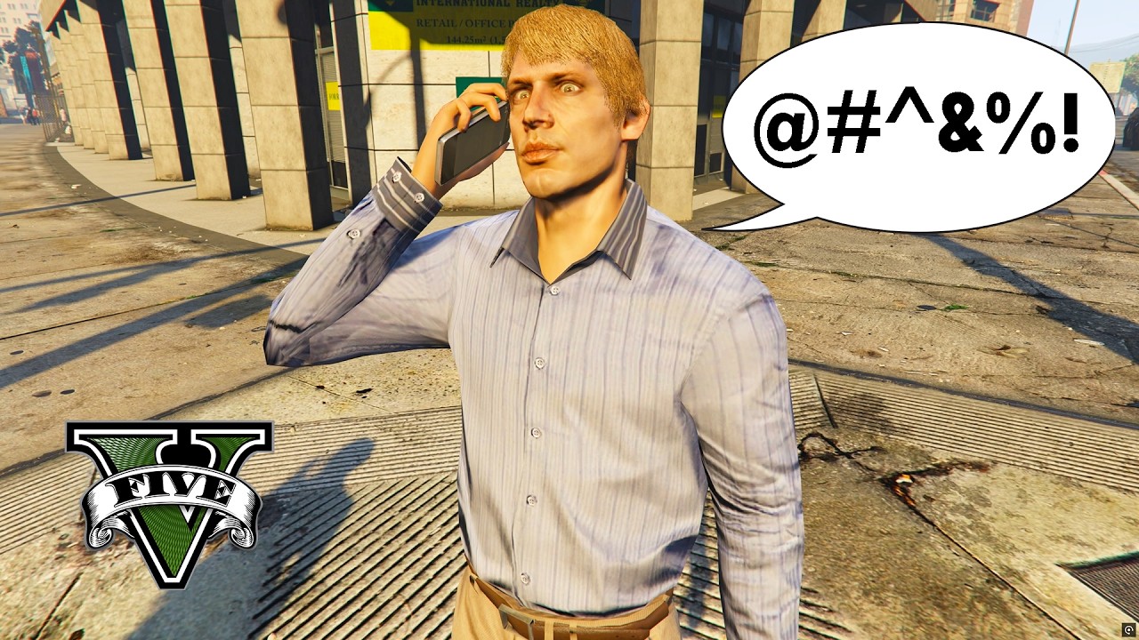 NPC Phone Calls - Angry Business Casual Male | GTA V