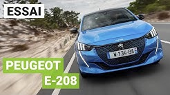 Essai PEUGEOT E-208 électrique : premier contact !