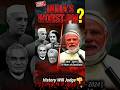 India's WORST PM Ever? — History Will Judge 🔥 | Public Verdict