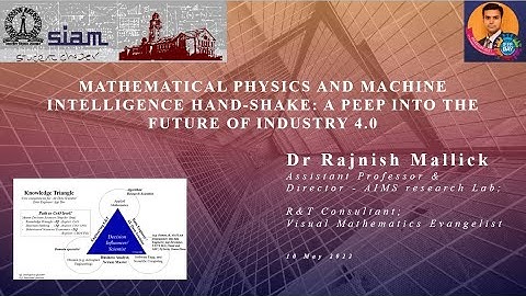Invited Keynote lecture in IISc-SIAM Chapter_10May2022