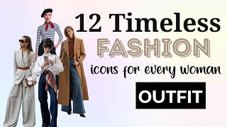 12 TIMELESS FASHION ESSENTIALS Every Elegant Woman Should Own 🖤 | Classic Outfit Ideas 2026