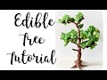 Tree Tutorial for cakes | Wired tree | Edible Tree Cake Topper | How to make edible cake moss