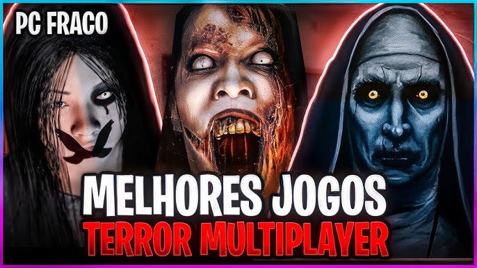 👾🎮OS 16 MELHORES JOGOS DE TERROR PARA PC FRACO PARA SE JOGAR EM 2023 