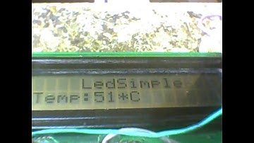 Termometro Digital con PIC LedSimple. Facil de hacer.