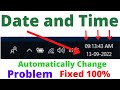  fixed  date and time changes automatically windows 10  8  7 after restart in computer  laptop