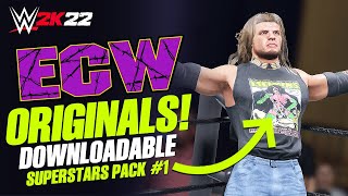 WWE 2K22: "ECW Originals" Downloadable Superstars Pack #1