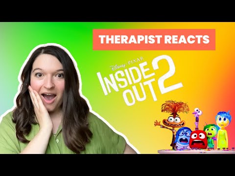 Therapist Reacts || Inside Out 2 Trailer || Anxiety, Embarrassment And Envy, Oh My!!!