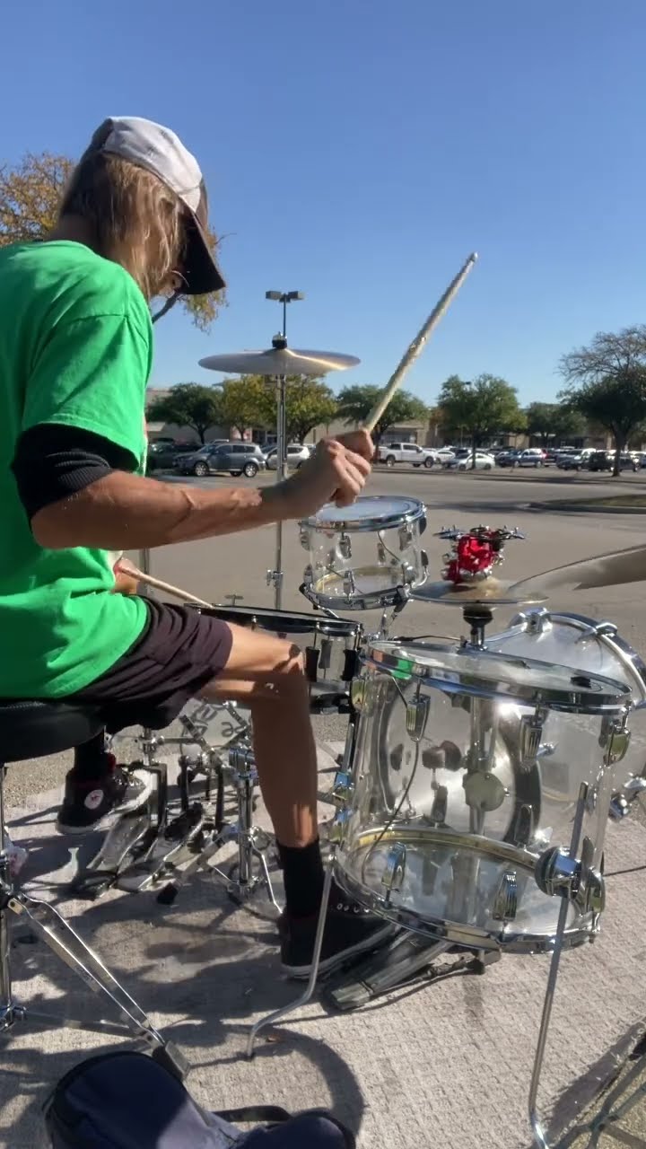 #latinmusic #bateria #drums - Brian Foster playing drums, December 10, 2025
