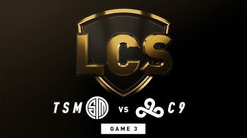 TSM vs. C9 | Semifinals Game 3 | LCS Spring Split | TSM vs. Cloud9 (2019)