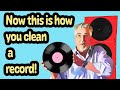 Now This Is How You Clean A Record!  #audio #vinyl
