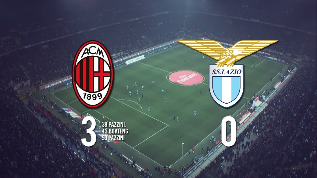 Milan-Lazio 3-0 | Full Highlights HD | 02-03-2013 - YouTube