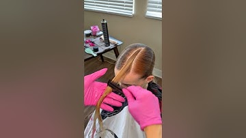 She Asked for a Simple Braid…I Surprised Her #asmr #braids #braidhair #braidhairstyle #ballroomhair