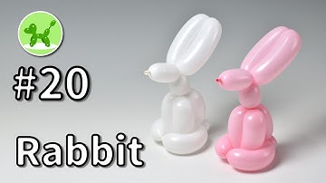 Rabbit - Balloon Animals for Beginners #20