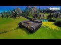Trying to win a game of fortnite with a tank