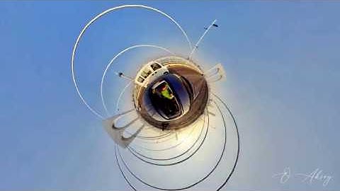 Orbiting  My Tiny Planet  with Insta 360 One R