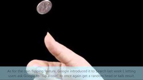 Google Search With Flip A Coin Or Roll A Die - What It Means?