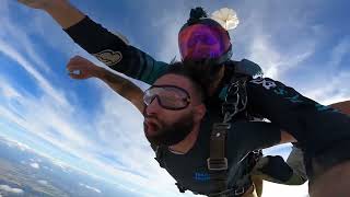 First time skydiving! Hell yea!