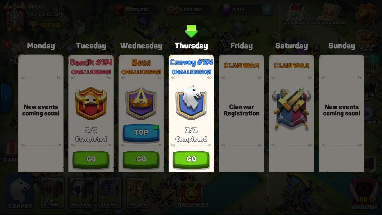 Caravan War - Challenge Convoy 24 (1-3)