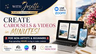 Part 3 Training Series | Create Beautiful Carousels & Videos in Minutes (No Design Skills Needed)