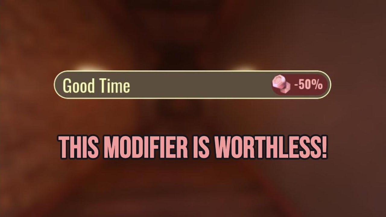Good Time VS No Modifier: Good Time Modifier is Useless? | Roblox DOORS ...