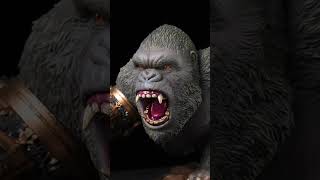 When legends collide, shelves tremble🦍🦎🔥 ​