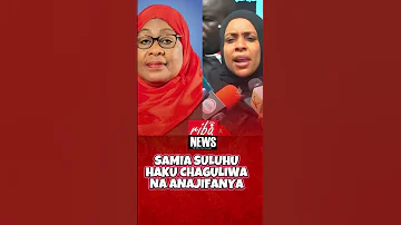 SAMIA SULUHU AONYWA NA WAKENYA 