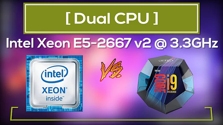 インテル Xeon E5-2667v2 vs i9-9900K | 性能比較とベンチマークテスト結果