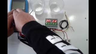 termostato digital duplo instalação elétrica e programação