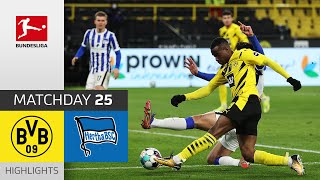 Borussia Dortmund - Hertha Berlin | 2-0 | Highlights | Matchday 25 - Bundesliga 2020/21