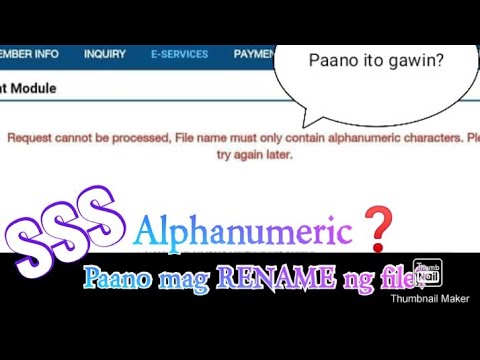 Paano baguhin ang ’File name’ sa iyong CP?