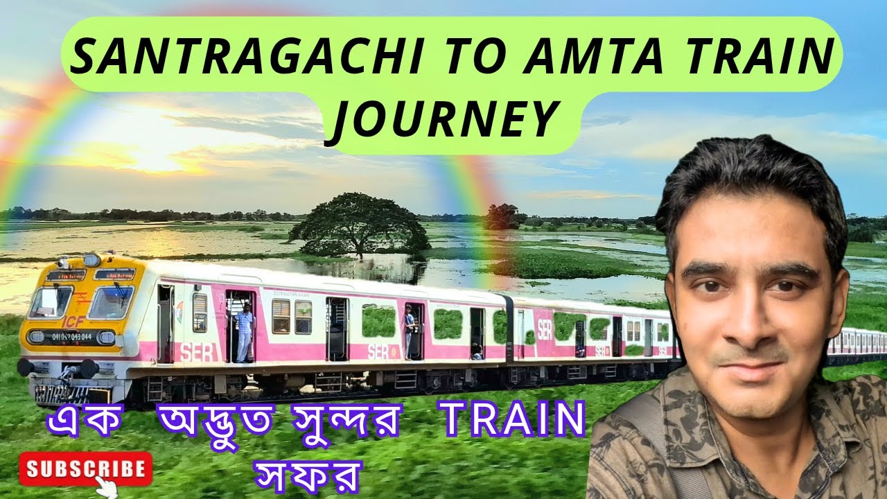 Howrah to Amta local train journey in a different way like never before #like #subscribe