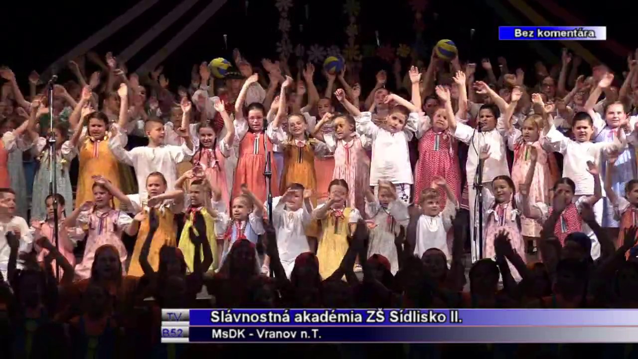 Bez komentára: slávnostná akadémia k 45. výročiu  ZŠ Sídlisko II.