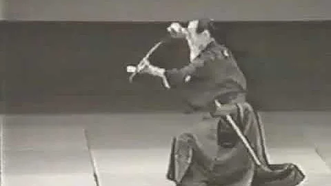 Yoshio Sugino Sensei of the Tenshin Shoden Katori Shinto Ryu