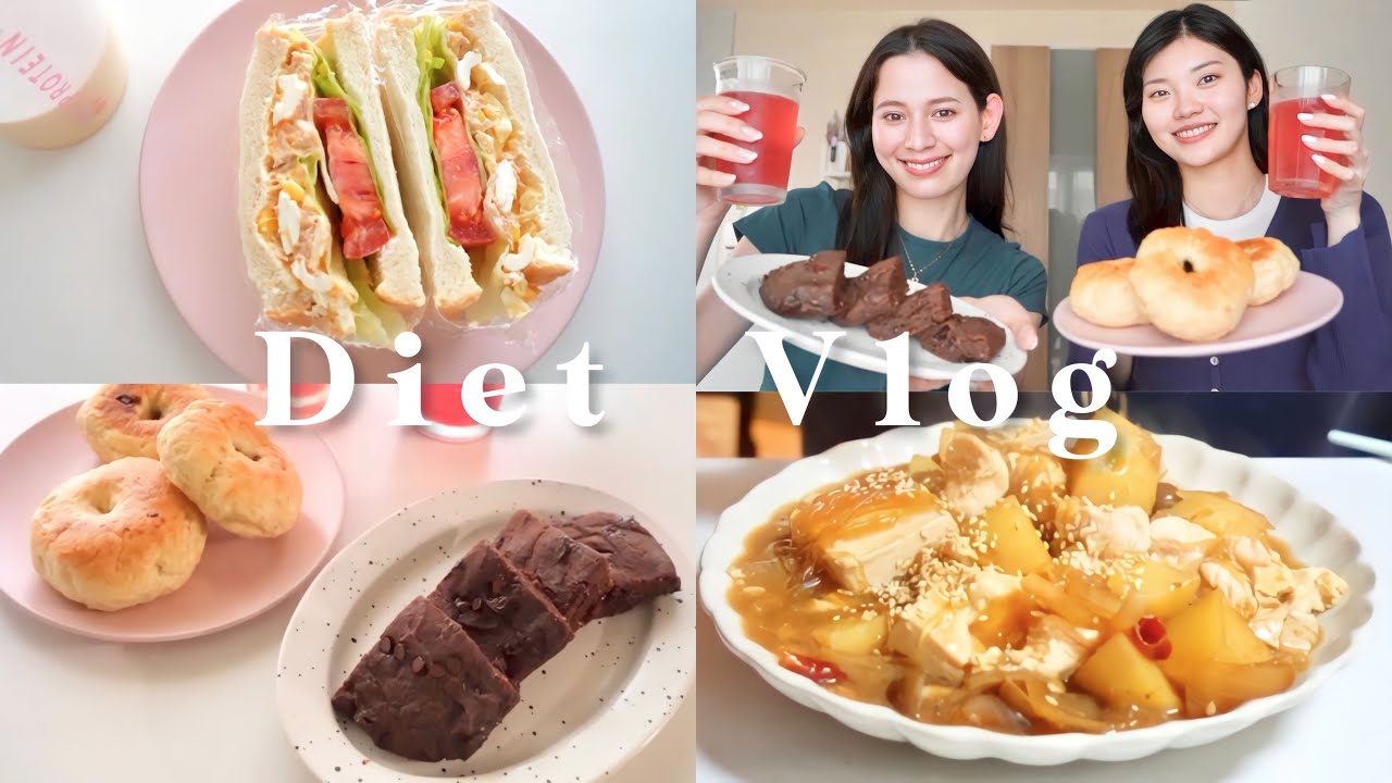 Diet Vlog |Low Calorie Bagel Recipe🥯& High Protein Chicken Recipe