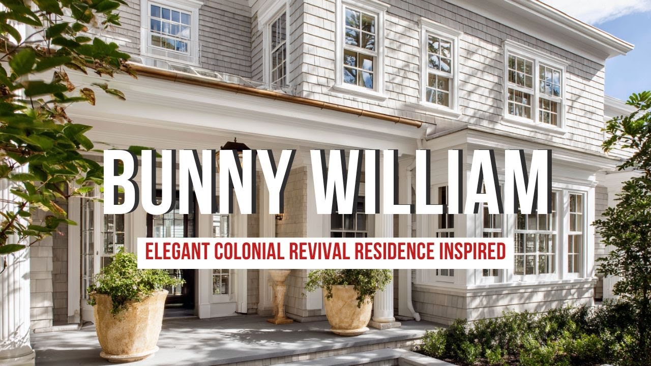 Elegant Colonial Revival Residence Inspired by Bunny Williams’s Historic Refinement