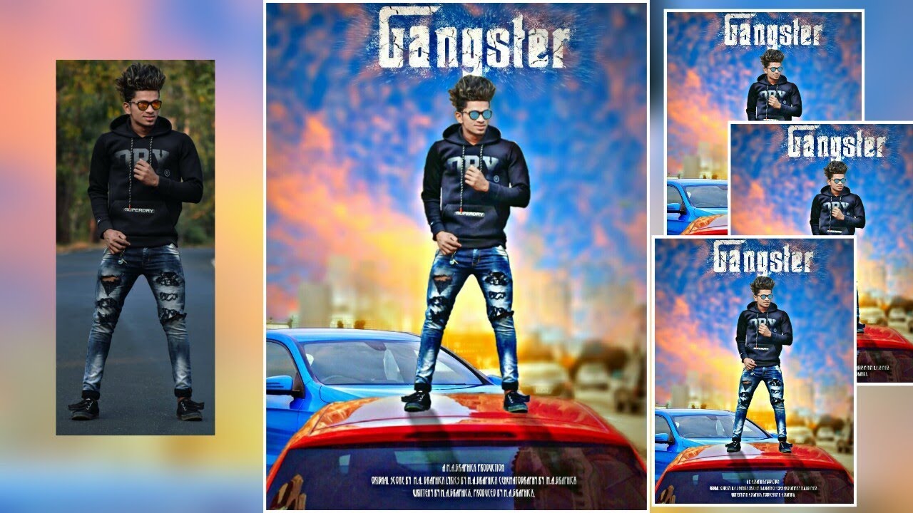 Gangster Editing in PicsArt 2018/Picsart Manipulation Tutorial/Picsart Edit  Photo - YouTube