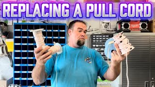 Replace the pull cord rope on a Stihl trimmer, blower, chainsaw or hedge trimmer How to step-by-step