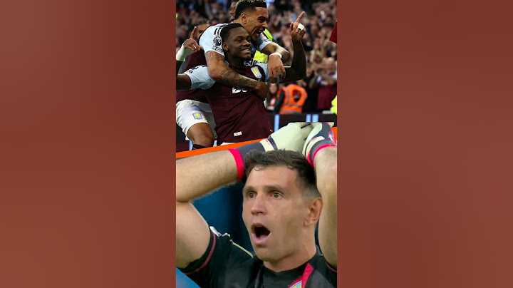 La reacción de emiliano el dibu Martinez ante el golazo de Jhon jader duran
