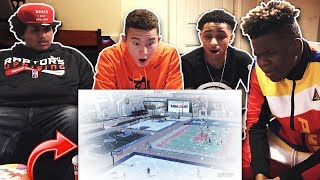 2K YOUTUBERS REACT TO *NEW* SNOW PARK IN NBA 2K19!! New York Vlog! w/ Agent 00, ImDavisss, & More!