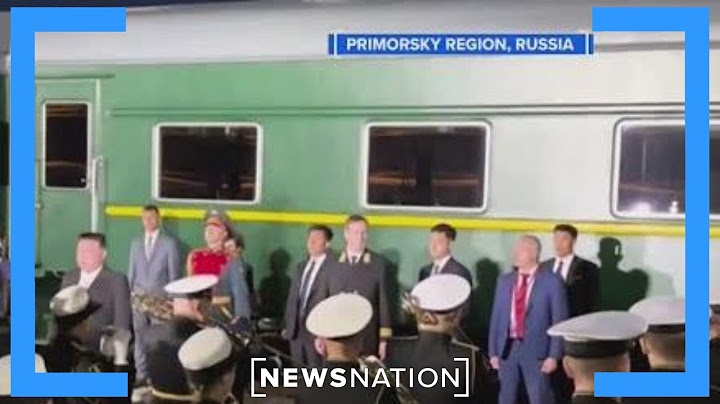 Kim Jong Un travels to Russia for talks with Putin | NewsNation Now