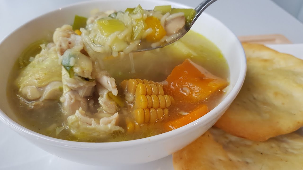 Chicken wings soup - YouTube
