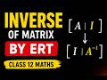 📘 Inverse Matrix by Elementary Row Transformation | Easy Method